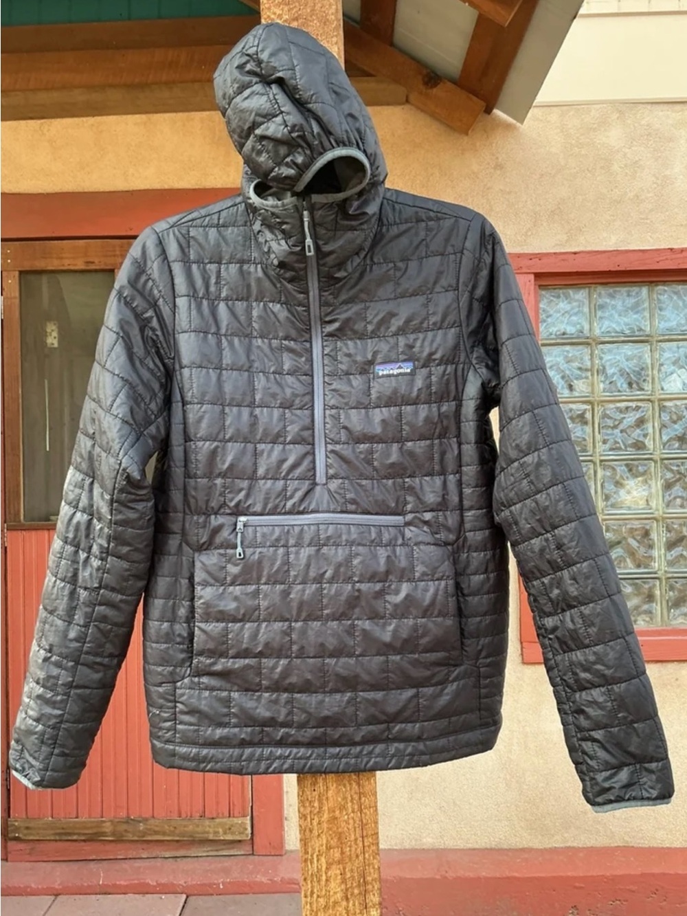 Patagonia Nano Puff Bivy Hoodie Jacket Black Women’s Medium